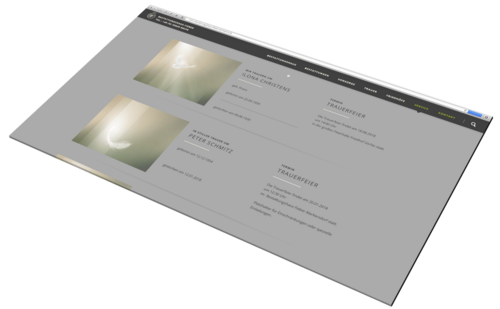 Hintergrund digitaler Nachruf, Bestattungshaus Fieber, Bestatter in Görlitz und Markersdorf